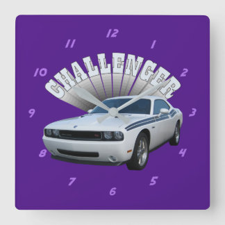 Challenger Square Wall Clock