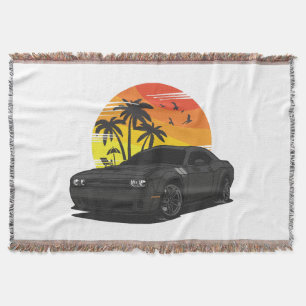 Challenger Throw Blanket