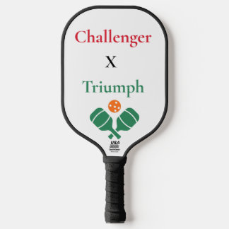 Challenger X Triumph Minimalist Pickleball Paddle