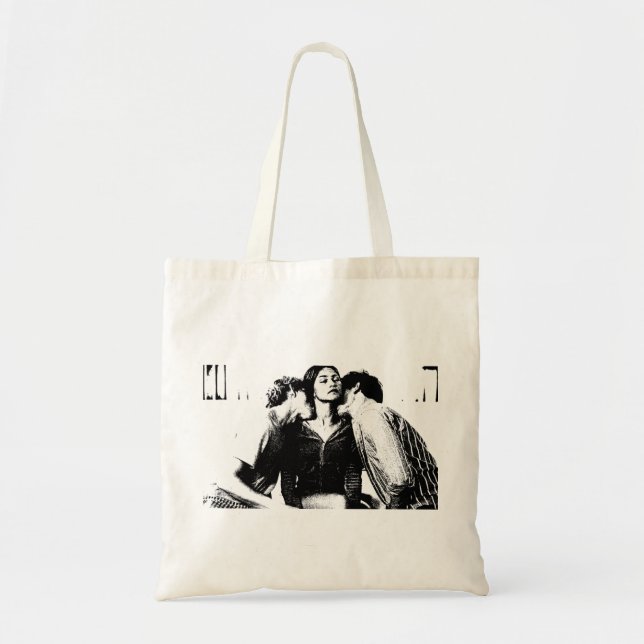Challengers Art, Tashi, and Patrick Clear (Mid) Tote Bag (Front)