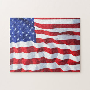 Challenging American Stars And Stripes Jigsaw Puzzle