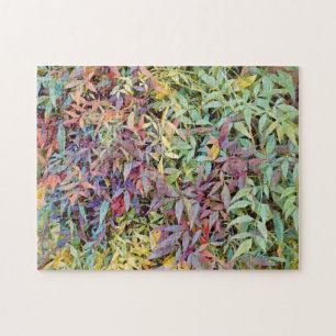 Challenging Colourful Leaves Nature Puzzle