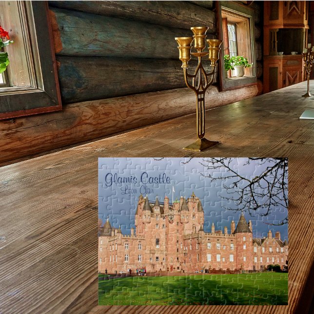 Challenging Glamis Castle - Scottish Lyon Clan Jigsaw Puzzle (Creator Uploaded)