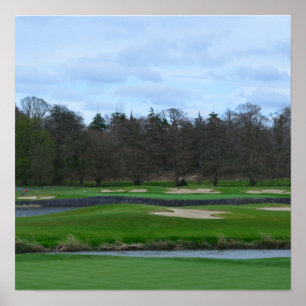 Challenging Golf Course Poster