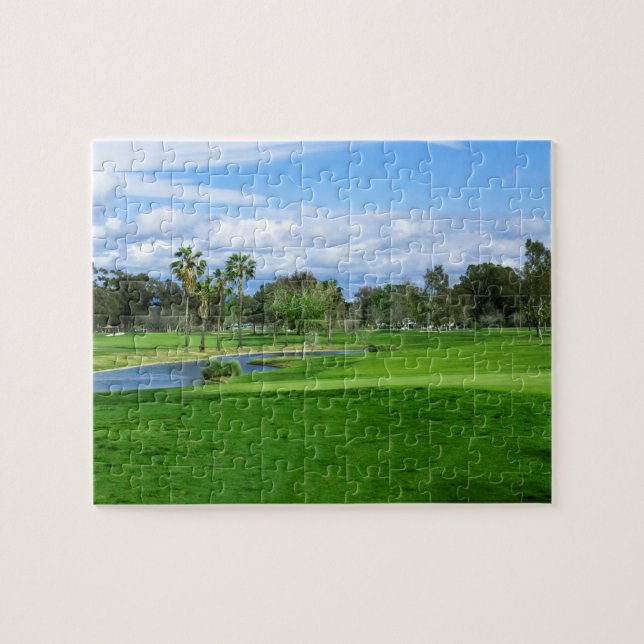 Challenging Golf Course Puzzle (Horizontal)