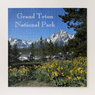 Challenging Grand Teton National Park Jigsaw Puzzl Jigsaw Puzzle