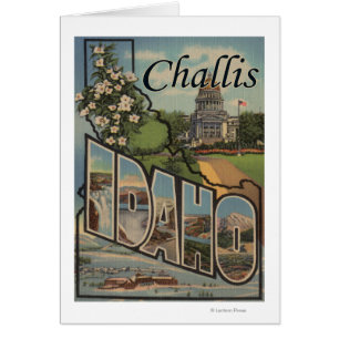 Challis, Idaho - Large Letter Scenes