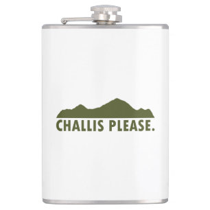 Challis Idaho Please Hip Flask