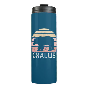 Challis Idaho Retro Bear Thermal Tumbler