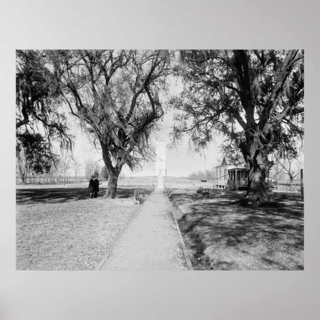 Chalmette Monument: 1900 Poster (Front)