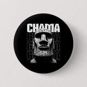 Chama Mma Mixed Martial Arts Fan Muay Thai Kickbox 6 Cm Round Badge