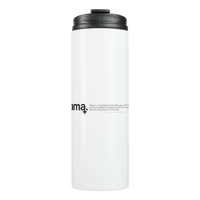 Chama Thermal Tumbler (Front)