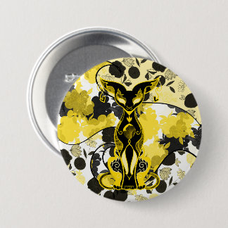 Chamalion 7.5 Cm Round Badge