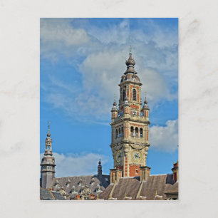 Chamber of Commerce of city Lille, France Postcard