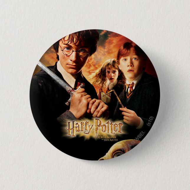 Chamber of Secrets - French 6 Cm Round Badge (Front)