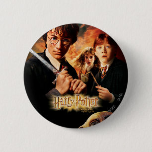 Chamber of Secrets - French 6 Cm Round Badge