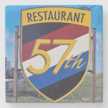 Chamblee, 57th Fighter Restaurant Sign, Georgia