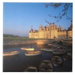 Chambord Chateau, Loire Valley, Loir-et-Cher, Ceramic Tile