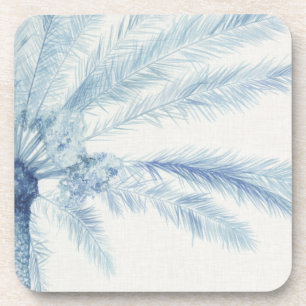 Chambray Palms II Coaster