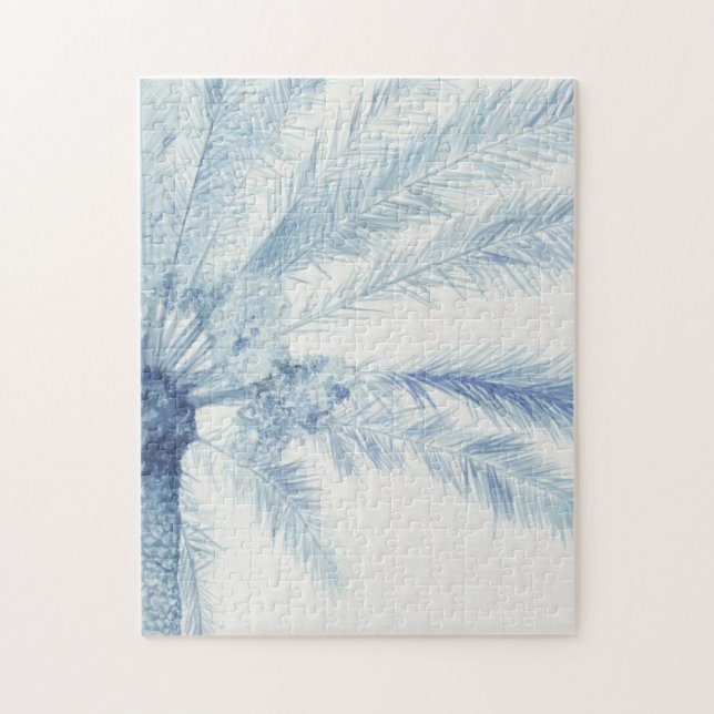 Chambray Palms II Jigsaw Puzzle (Vertical)