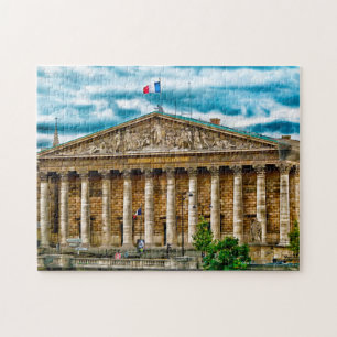 Chambre des Deputes Paris. Jigsaw Puzzle