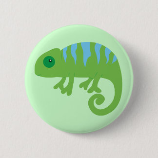 Chameleon 6 Cm Round Badge