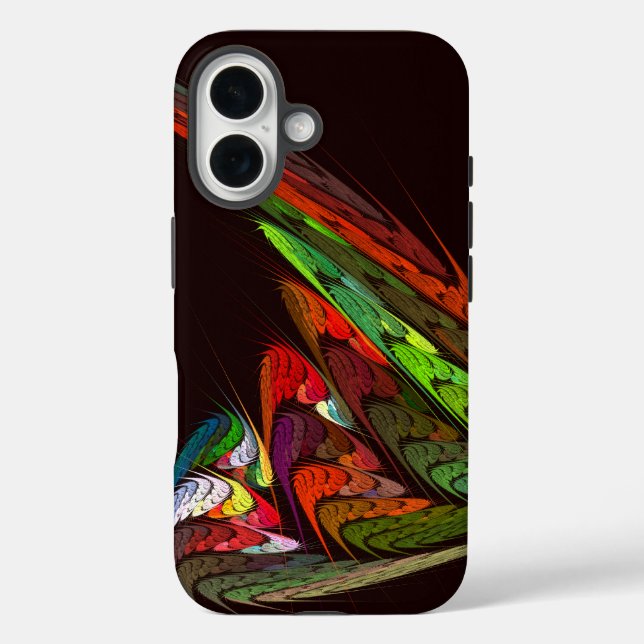 Chameleon Abstract Art Case-Mate iPhone Case (Back)