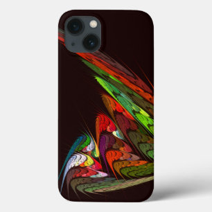 Chameleon Abstract Art iPhone 13 Case
