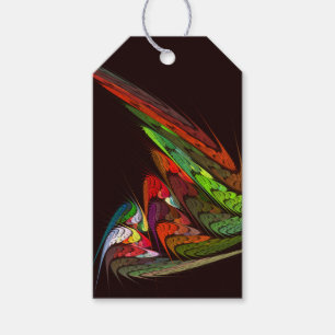 Chameleon Abstract Art Gift Tags