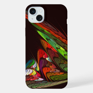 Chameleon Abstract Art iPhone 15 Plus Case