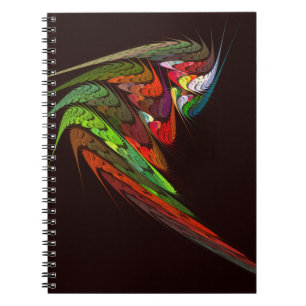 Chameleon Abstract Art Notebook
