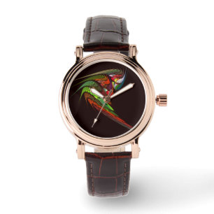 Chameleon Abstract Art Watch