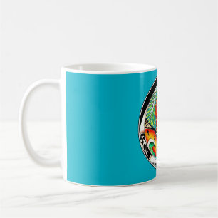 Chameleon Art Drawing Coffee Mug