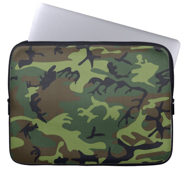 Chameleon Camo Laptop Sleeve (Front)