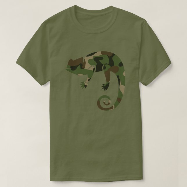 Chameleon Camo T-Shirt (Design Front)