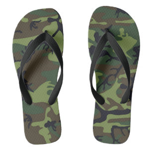Chameleon Camo Thongs