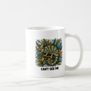Chameleon Can't See Me Camouflage Trocal Reptile Coffee Mug