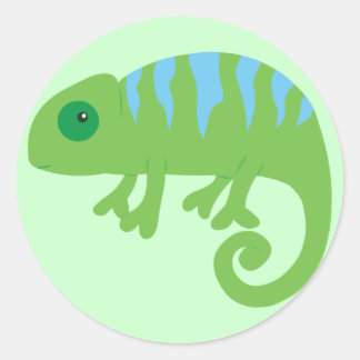 Chameleon Classic Round Sticker