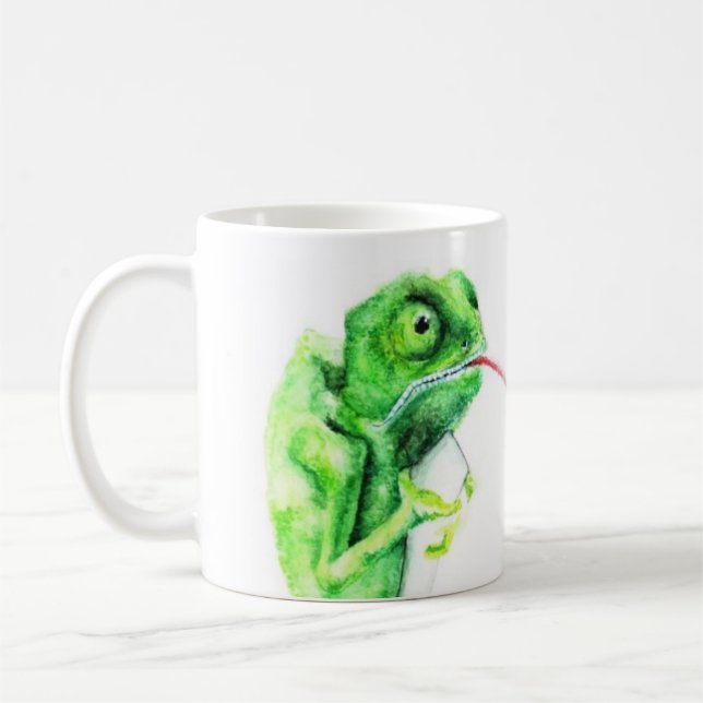 Chameleon Coffee Mug (Left)