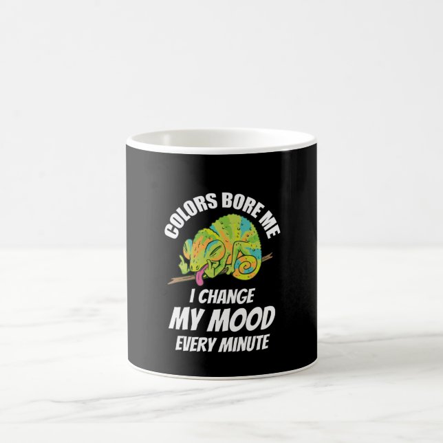 Chameleon - Colours Are Boring Coffee Mug (Center)