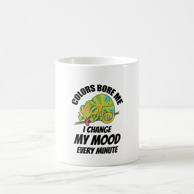 Chameleon - Colours Are Boring Coffee Mug (Center)