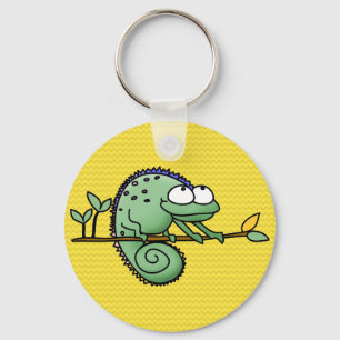 Chameleon Cute Funny  Key Ring