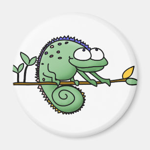 Chameleon Cute Funny  Magnet