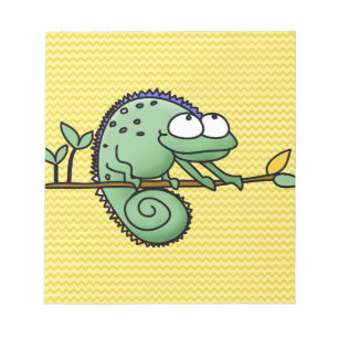 Chameleon Cute Funny  Notepad