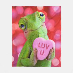 Chameleon Heart (Luv U) Fleece Blanket