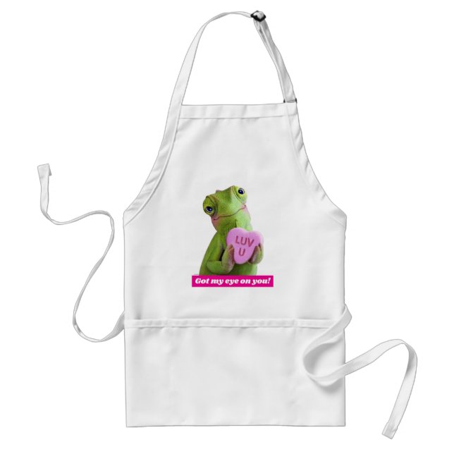 Chameleon Heart (Luv U) Standard Apron (Front)