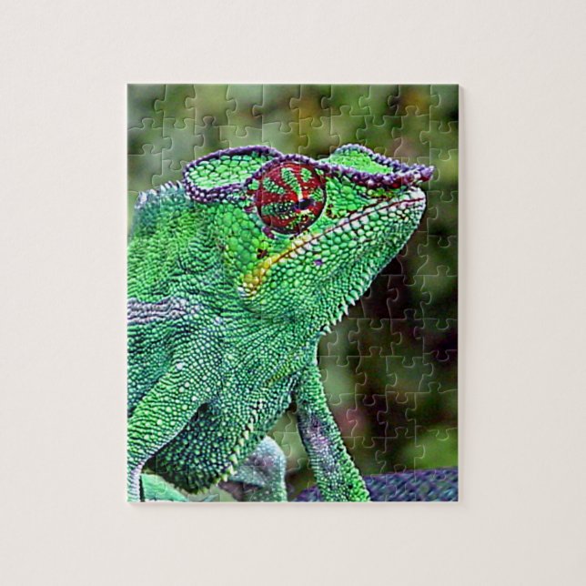 Chameleon Jigsaw Puzzle (Vertical)