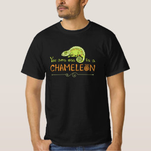 Chameleon Lizard Reptile Gecko Dragon Funny Gift T-Shirt