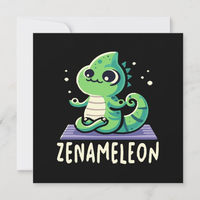 Chameleon Lover Invitation (Front)