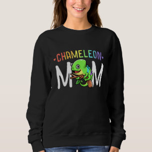 Chameleon Mum Pet Reptile Lizard Mother Sweatshirt